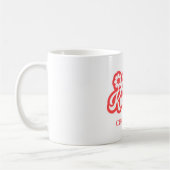 優しさを選択 – retro-nameマグカップ コーヒーマグカップ (左)