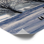 優しさスノーのような – カフリルGibran引用文 ポスター (角)