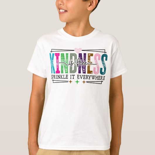 優しさデザイン Tシャツ (正面)