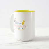 優しさマグの選択 ツートーンマグカップ (正面左)