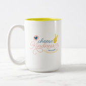 優しさマグの選択 ツートーンマグカップ (左)