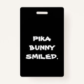 優しさリーダーバッジパスラベル3年生先生 バッジ (裏面)