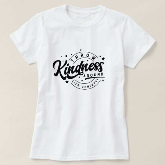 優しさ引用文Tシャツ Tシャツ (デザイン正面)