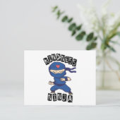 優しさ忍者いじめ対策 ポストカード (スタンド正面)