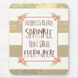 優しさ紙吹雪マウスパッド マウスパッド