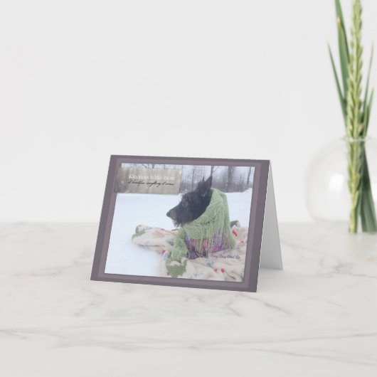 優しさ カード (正面)