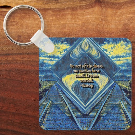 優しさ キーホルダー (正面)