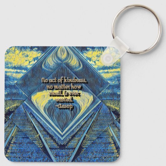 優しさ キーホルダー (裏面)