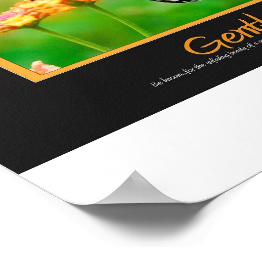 優しさ ポスター (角)