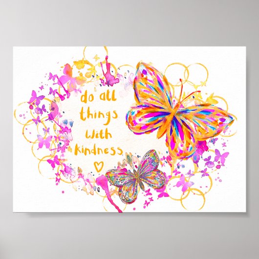 優しさ ポスター (正面)