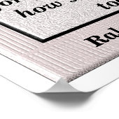 優しさ ポスター (角)