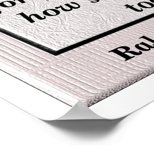 優しさ ポスター (角)