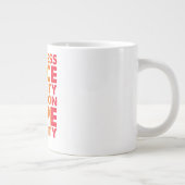 優しさ 平和 平等 愛 寛容 希望 LGBT ジャンボコーヒーマグカップ (右)