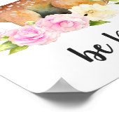 優しさ | 森の鹿の幼児アート ポスター (角)