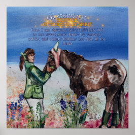 優しさ，神の実りを穏やかに ポスター