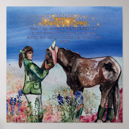 優しさ，神の実りを穏やかに ポスター (正面)