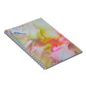 優しさ – 精神の果実 – アクリルを注ぐアート ノートブック (右側)