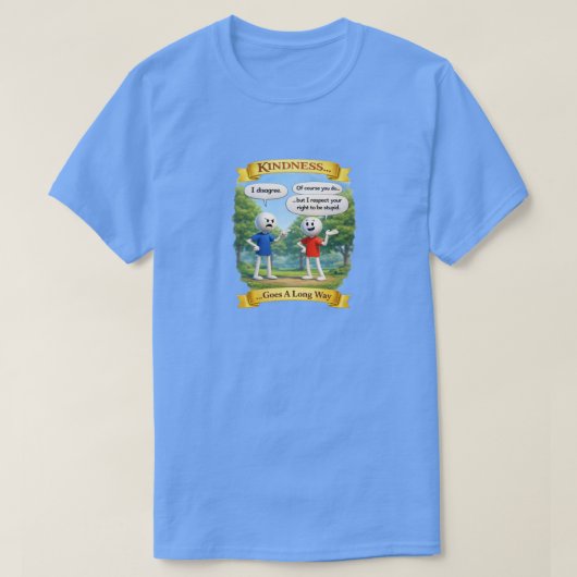 優しさ (3b) Tシャツ (デザイン正面)