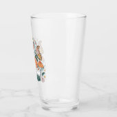 優しさGroovyグラフィックに集中 タンブラーグラス (左)