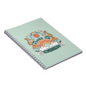 優しさGroovyグラフィックに集中 ノートブック (右側)