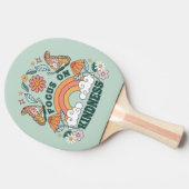 優しさGroovyグラフィックに集中 卓球ラケット (横)