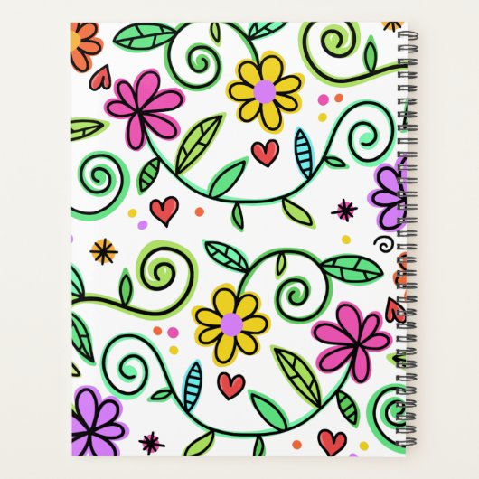 優しやる気を起こさせるい引用文、幸せでカラフルす プランナー手帳 (裏面)