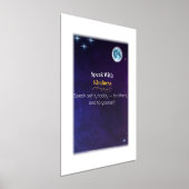 優し話い – ゴールドフォイルウォールプリント 箔ポスター (レイダウン)