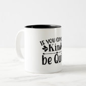 優もししく静かにはなれぬ ツートーンマグカップ (正面左)