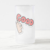 優れたすりガラスのビアマグ フロストグラスビールジョッキ (中央)