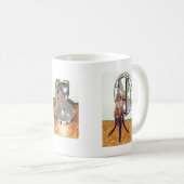 優れたな熱気モーター コーヒーマグカップ (正面右)