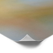 優れたア日本のプリコットの花 ポスター (角)