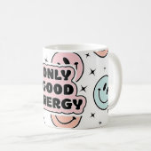 優れたエネルギー コーヒーマグカップ (正面右)