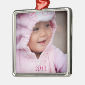優れたオーナメントのあなたのベビー メタルオーナメント (左)