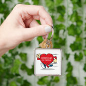 優れたキーホルダーの訓練の義母 キーホルダー (手)