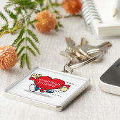 優れたキーホルダーの訓練の義母 キーホルダー (側面)