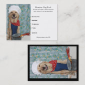 優れたドッグフード 名刺 (正面/裏面)