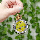 優れたパーソナライズなテニスのキーホルダー キーホルダー (手)