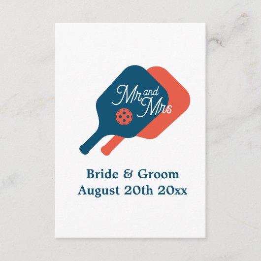 優れたピックル結婚ボールのエンクロージャカード エンクロージャーカード (正面)