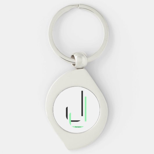 優れたロゴ キーホルダー (正面)