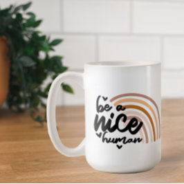 優れた人間である コーヒーマグカップ