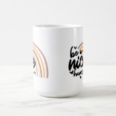 優れた人間である コーヒーマグカップ (中央)