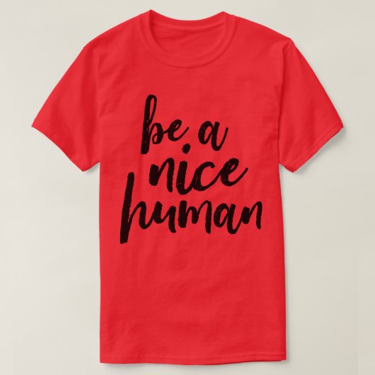 優れた人間である Tシャツ (デザイン正面)