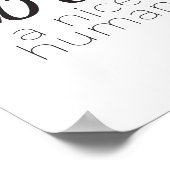 優れた人間のポスター、モダン引用文アートプリント ポスター (角)