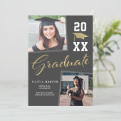 優れた卒業生のお知らせ 招待状 (スタンド正面)