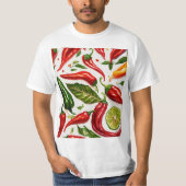 優れた印刷美しい印刷 Tシャツ (正面)