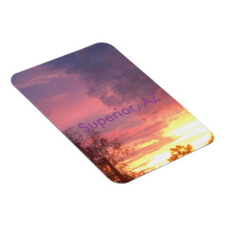 優れた夕日 マグネット