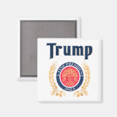 優れた大統領 トランプ 2024 マグネット (正面/裏面)