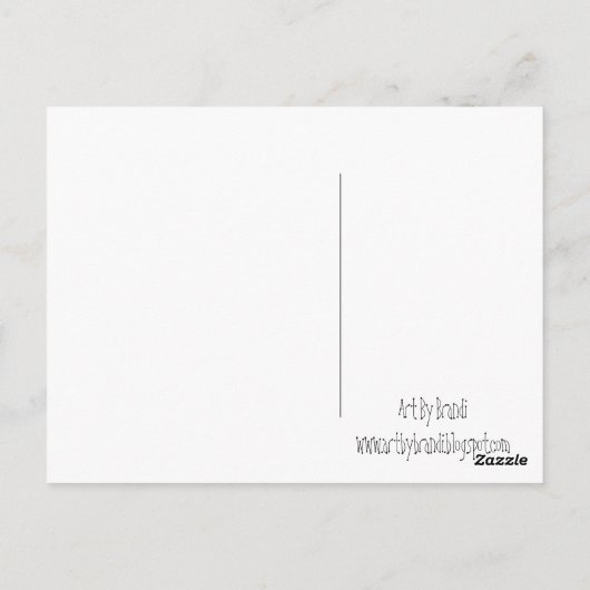 優れた日 ポストカード (裏面)