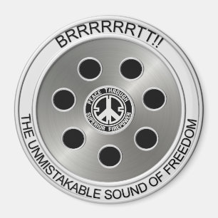 「優れた火力による平和」磁石 マグネット