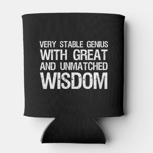 優れた知恵を持つ素晴らし非常に安定した天才 缶クーラー (裏面)